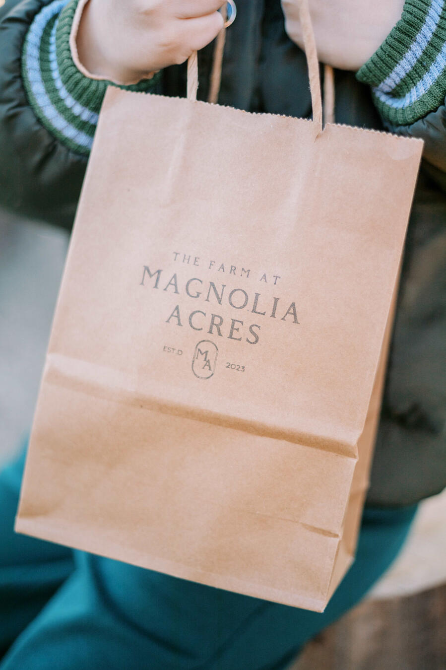 The Farm at Magnolia Acres Christmas Tree Lot Logo